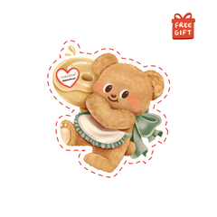 Butterbear Magnet (FOC)
