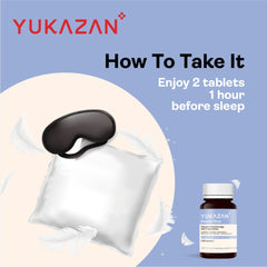 Yukazan Beauté Slzzp 10's Promote Quality Sleep Supplement / Deep Sleep / Reduce Anxiety / Stress