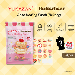 🎁 【Yukazan x Butterbear】 Hydrocolloid Acne Healing Patch 20's (100% off)