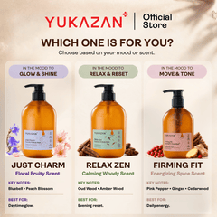 Yukazan Firming Fit Essential Oil Body Wash (300ml)