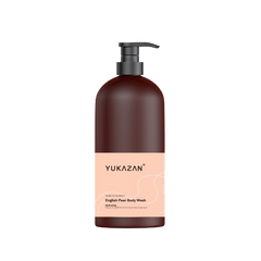 Yukazan English Pear Body Wash 850ml Body Shower Foam / Antibacterial and Alcohol Free / Body Shampoo