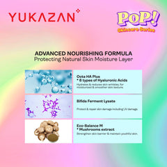 Yukazan POP! Hydro Hydrating Moisturizing Cleansing Balm Make Up Remover 50ml / Remove Waterproof Make Up / Cleanser