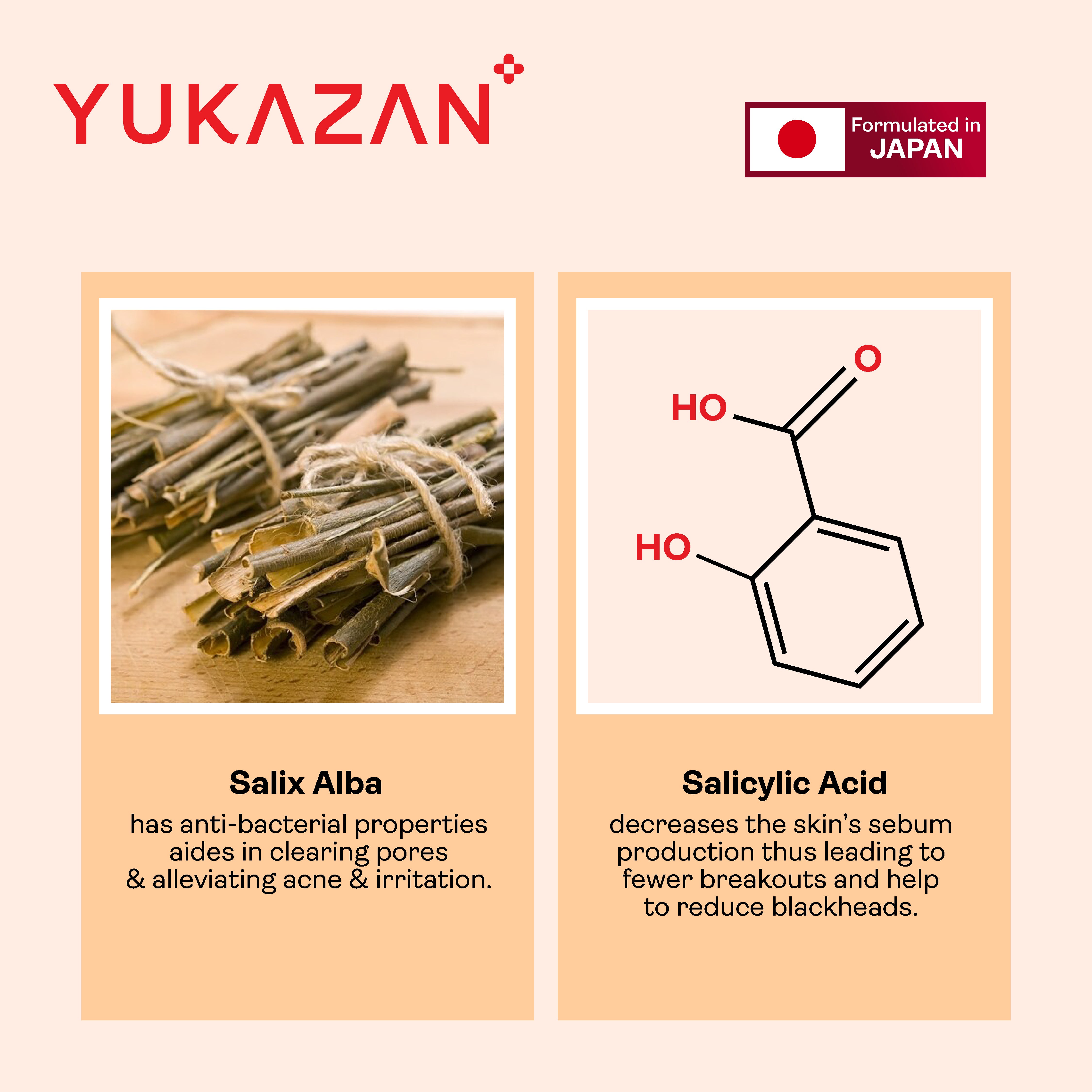 Yukazan Derma Refining Cream Acne & Pore 5ml Acne Removal Cream - Reduce acne in 7 days