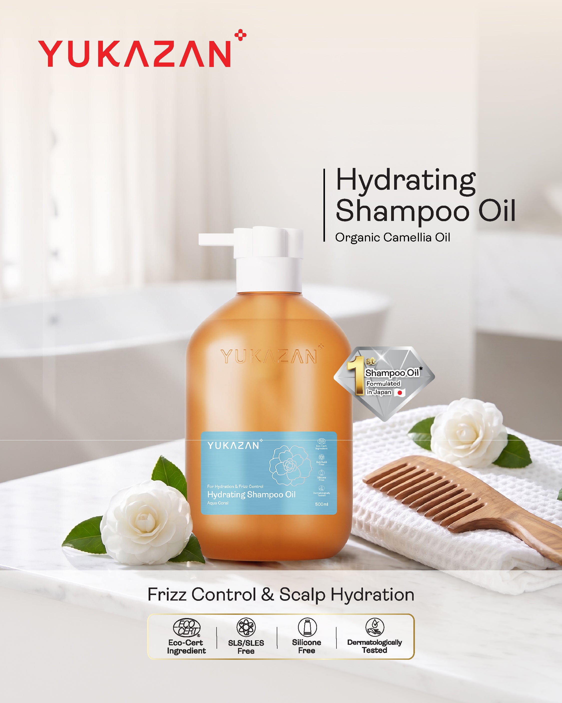 Yukazan Hair Shampoo Oil (Balancing/Hydrating/Purifying)