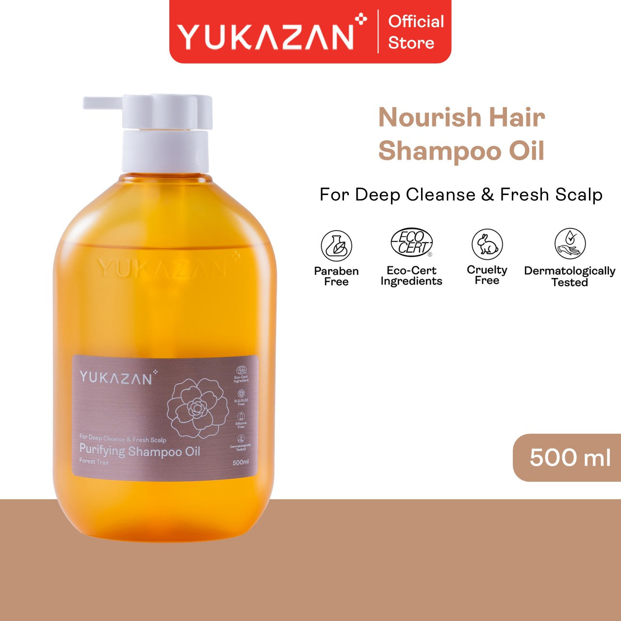 Yukazan Hair Shampoo Oil (Balancing/Hydrating/Purifying)