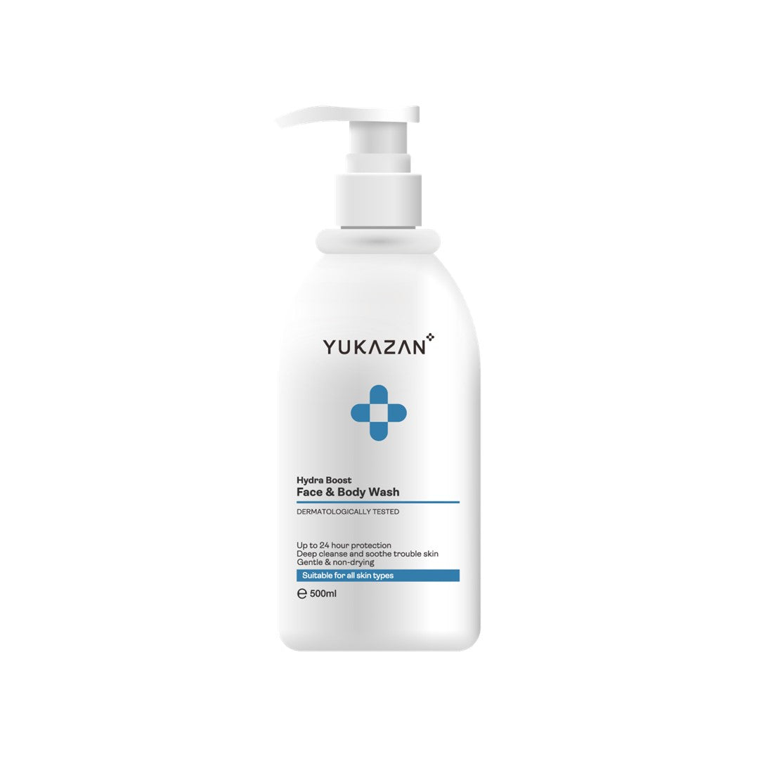 Yukazan Derma Hydra Boost Face & Body Wash (500ml)