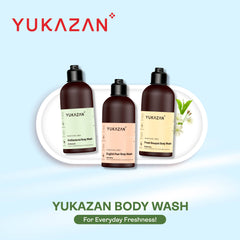 Yukazan Fresh Bouquet Body Wash 230ml Shower Foam / Antibacterial and Alcohol Free / Body Shampoo - Yukazan Official Store