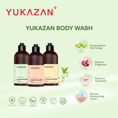 Yukazan English Pear Body Wash 230ml Body Shower Foam / Antibacterial and Alcohol Free / Body Shampoo - Yukazan Official Store