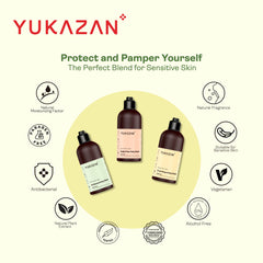 Yukazan English Pear Body Wash 230ml Body Shower Foam / Antibacterial and Alcohol Free / Body Shampoo - Yukazan Official Store